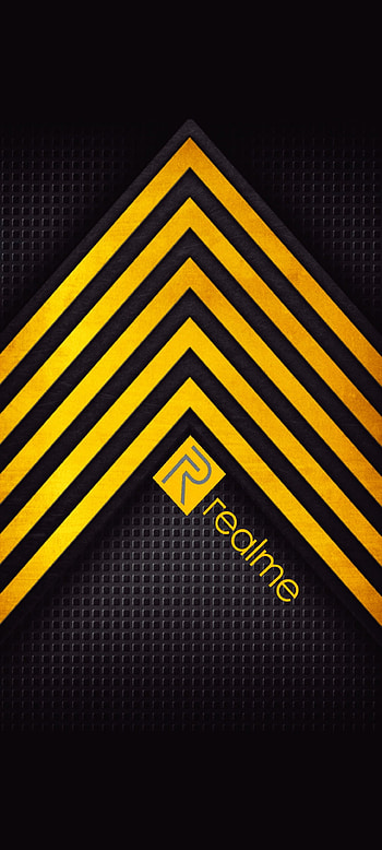 Realme rango, xiaomi, pantalla, amarillo, logo, Samsung, fondos HD phone wallpaper