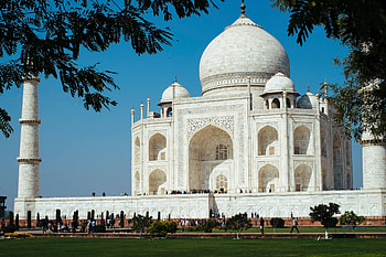 Agra cityscape, Scanner graphy, Monumental architecture, Cultural heritage HD wallpaper