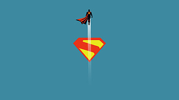 Superman Metropolis Guardian, superman, minimalism, superheroes, artwork, art, digital-art HD wallpaper