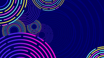 Circle Swirls 10k, abstract, artwork, art, digital-art, colorful, artist HD wallpaper