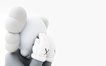 KAWS Artistic : Emotive Minimalist Masterpiece, kaws, artistic HD wallpaper