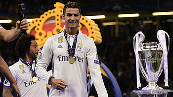 Cristiano Ronaldo Real Madrid Champions League HD wallpaper