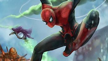 Spider Man Farfrom Home Artwork, spiderman, superheroes, artist, artwork, artstation HD wallpaper
