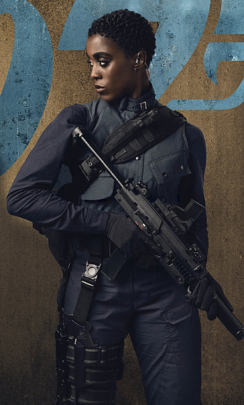 No Time to Die, Nomi, resolution, 6 HD phone wallpaper
