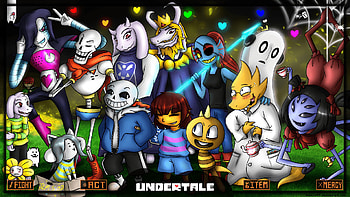 UNDERTALE-The Game Muffet and . HD wallpaper