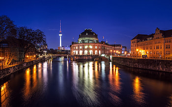 Top museum, Island backgrounds, Berlin Museum HD wallpaper