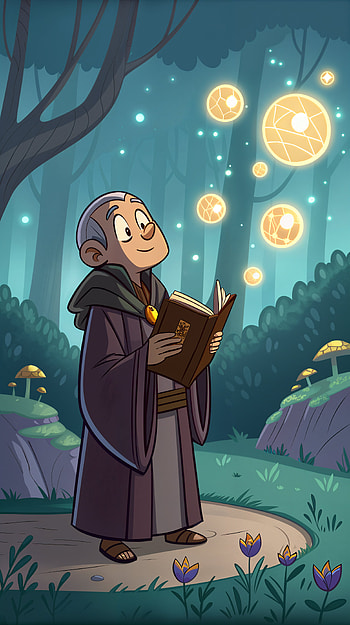 Whispers of Wisdom: Enchanting , forest, fantasy HD phone wallpaper