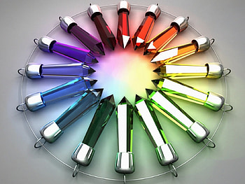 Crystallize, colors, abstract, 3d HD wallpaper