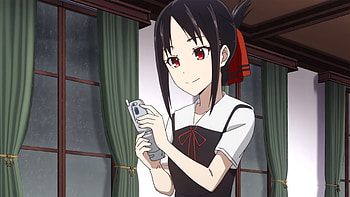 Kaguya-sama, Love is War, Anime romance, Kokurasetai high school HD wallpaper
