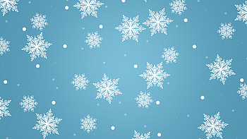 Winter Pattern, blue background, winter, snowflakes, pattern, abstract HD wallpaper