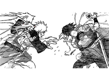 The 4th Clash, sasuke, chidori, naruto, rasengan, ninjas, shippuden HD wallpaper