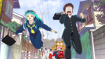 Lum and Ataru Moroboshi, Anime, Urusei Yatsura (2022), Lum (Urusei Yatsura), Ataru Moroboshi HD wallpaper