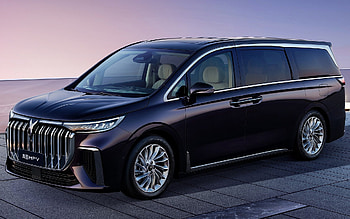 2022, Voyah Dreamer, MPV, front view, exterior, minivan, black Voyah Dreamer, Chinese cars, Voyah HD wallpaper