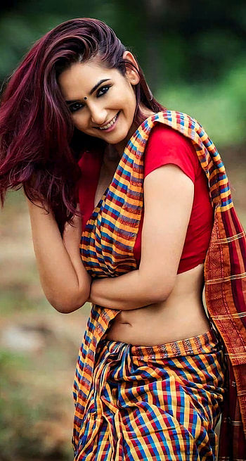 Ragini Dwivedi, actres, hair, Kannada HD phone wallpaper