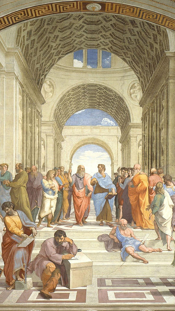 School of Athens, History HD phone wallpaper