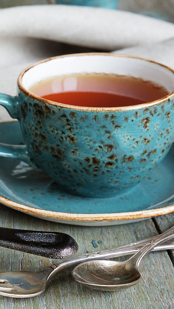 Tea pancakes, quality, Vibrant colors, Delicious breakfast HD phone wallpaper