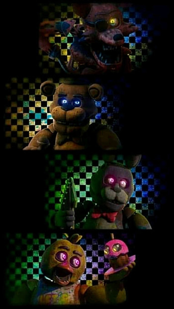 Freddy, Bonnie, chica, fnaf 1, Foxy HD phone wallpaper