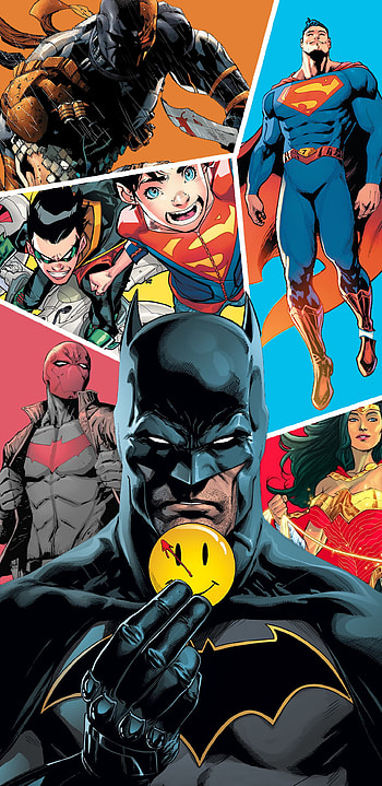 Robin (DC Comics), Wonder Woman, Superman, Batman, DC Comics, Comic, Justice League HD phone wallpaper