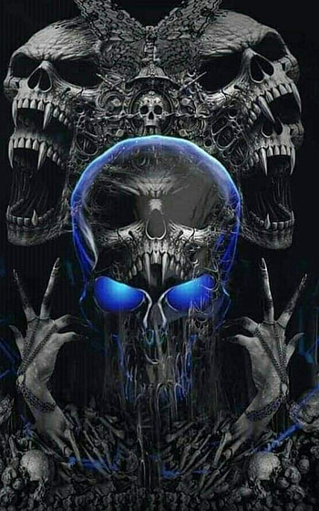Skull, artifact, art HD phone wallpaper