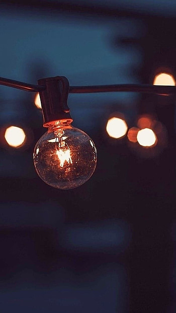 Aesthetic, Light Bulb HD phone wallpaper