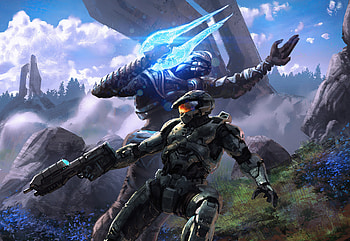Halo Loot Crate, halo, games, artstation HD wallpaper