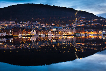 Bryggen, Wikimedia Commons, Public domain , Historical HD wallpaper
