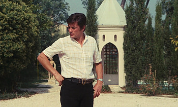 Alain Delon, Fashion icon, Windowpane shirts, Autumn-ready style HD wallpaper