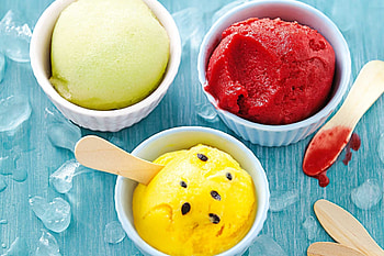 Fruit sorbet, Refreshing treat, Cool delight, Simple recipe HD wallpaper