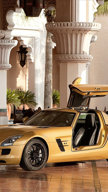 Luxury Car, Dubai, Mercedes HD phone wallpaper