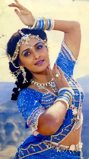 Jayaprada, bollywood actress, vintage HD phone wallpaper