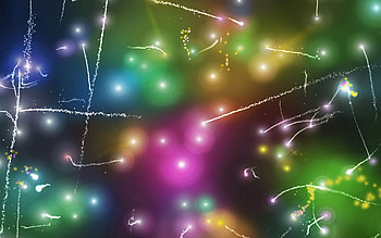 Abstract, Circles, Bright, Multicolored, Motley, Stains, Spots, Cracks, Crack HD wallpaper
