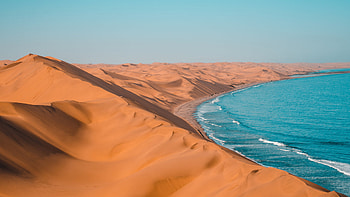 Dune Sandwich Harbour, Namibia Travel HD wallpaper