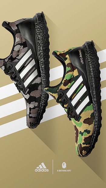 Bape Ultra Boost, Adidas HD phone wallpaper