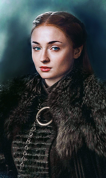 Sansa Stark, TV show character, Sophie Turner portrayal, Game of Thrones final season HD phone wallpaper