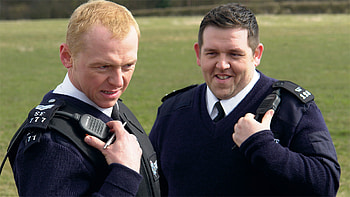Hot Fuzz, IMDb movie database, Intriguing backdrops, Filmmaking details HD wallpaper