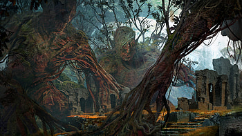 Mirkwood, Deleted by user, Imaginary bodyscapes, Ethereal art HD wallpaper