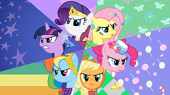 My Little Pony, animation, horses HD wallpaper