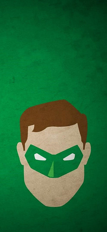 Minimalistic Green Lantern , XS HD phone wallpaper