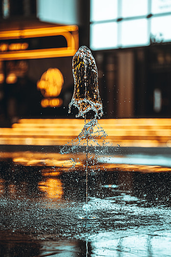 Water, Drops, Fountain, Miscellanea, Miscellaneous, Spray HD phone wallpaper