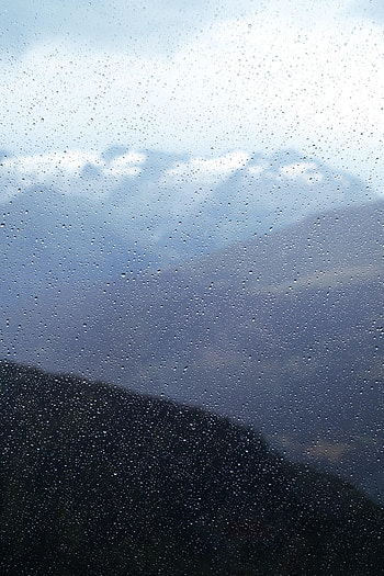 Rain, Drops, Macro, Miscellanea, Miscellaneous, Wet, Blur, Smooth, Glass HD phone wallpaper