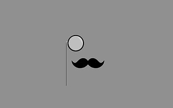 Galaxy Mustache, Mustache , Stylish vibes, Unique design HD wallpaper