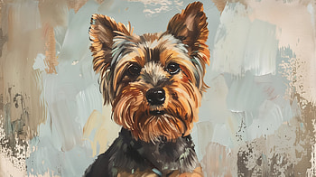 Adorable Yorkshire Terrier, yorkshire terrier, dog HD wallpaper