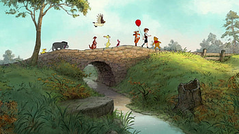 Winnie the Pooh, , , Classic cartoon characters HD wallpaper