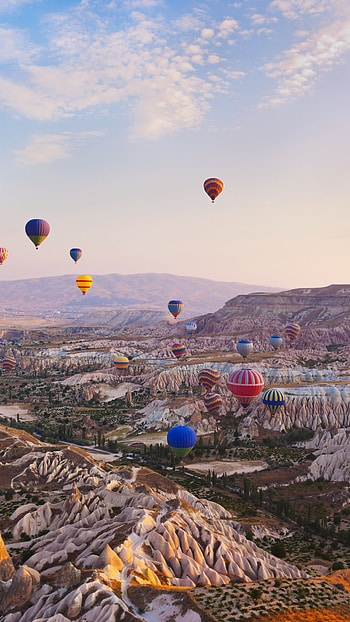 Cappadocia, Turkey, Ultra , Breathtaking scenery HD phone wallpaper