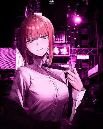 Makima, chainsaw man, chainsawman HD phone wallpaper