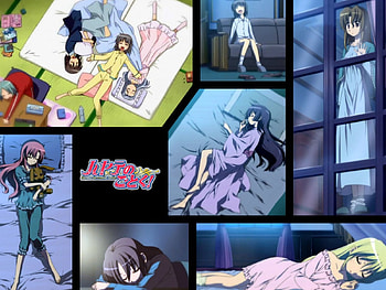 Sleeping Girls, sakuya, anime, nagi, hayate no gotoku, hinagiku, isumi HD wallpaper