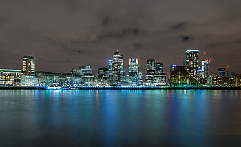 Cities, Water, London, Building, Lights, Night City HD wallpaper