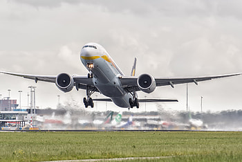 Jet Airways, VT JES, Jet Airways, Amsterdam Schiphol HD wallpaper