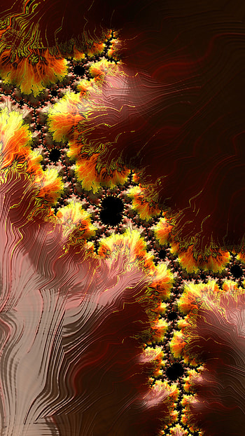 Trippy Psychedelic Fractal, Abstract, fractal HD phone wallpaper