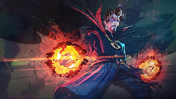 Evil Doctor Strange, Dark twist, Villainous wizard, Menacing HD wallpaper
